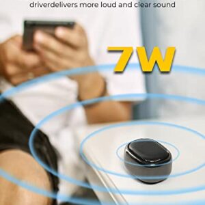 OROROW Small Bluetooth Speaker,Mini Portable Wireless Speaker,49-Foot Bluetooth Range,Enhanced Bass,Support TF Card,Bluetooth Speaker for iPhone,Travel,Hiking,Car,Gift(Gray)