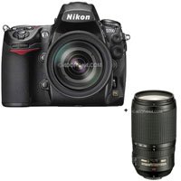 nikon d700 digital slr kit with nikon af-s vr zoom-nikkor 24-120mm f/3.5-5.6g if-ed lens, & 70mm – 300mm f/4-5.6g ed-if af-s vr (vibration reduction) – usa warranty