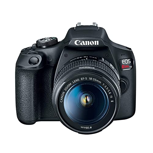 Canon EOS Rebel T7 DSLR Camera w/EF-S 18-55mm F/3.5-5.6 Zoom Lens + 128GB Memory + Case + Tripod + Filters + Accessory Bundle