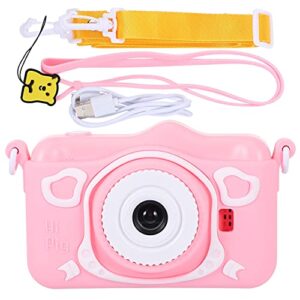 milisten children pink cute cartoon digital camera toy high definition camera kids gift