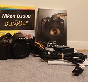 Nikon D3000 10.2MP Digital SLR Camera Body Only