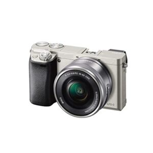 camera a6000 mirrorless digital camera ilce-6000l with 16-50mm lens -24.3mp -full hd video digital camera (color : c)