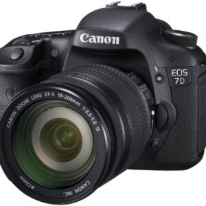 Canon EOS 7D 18 MP CMOS Digital SLR Camera with EF-S 18-200mm f/3.5-5.6 IS Lens - International Version