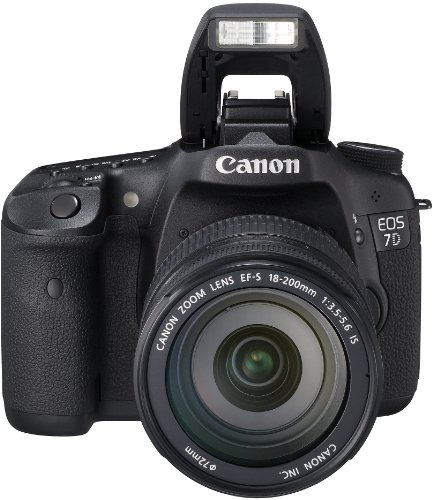 Canon EOS 7D 18 MP CMOS Digital SLR Camera with EF-S 18-200mm f/3.5-5.6 IS Lens - International Version