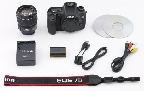 Canon EOS 7D 18 MP CMOS Digital SLR Camera with EF-S 18-135mm f/3.5-5.6 IS USM Lens - International Version