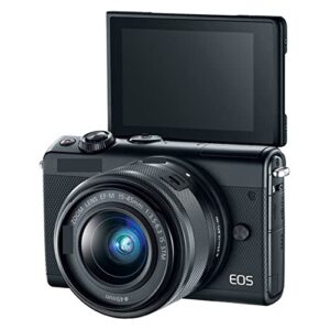 Camera M100 Mirrorless Digital Camera with 15-45mm Lens Digital Camera (Color : B)