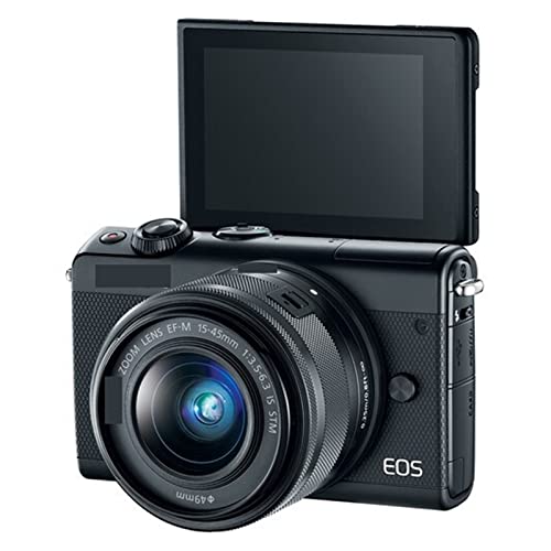 Camera M100 Mirrorless Digital Camera with 15-45mm Lens Digital Camera (Color : B)