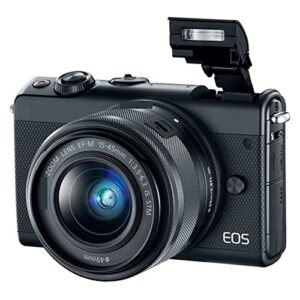Camera M100 Mirrorless Digital Camera with 15-45mm Lens Digital Camera (Color : B)