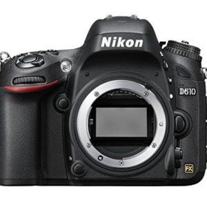 Nikon D610 24.3 MP CMOS FX-Format Digital SLR Camera (Body Only) International Version (No warranty)