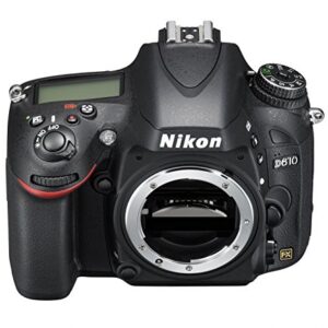 Nikon D610 24.3 MP CMOS FX-Format Digital SLR Camera (Body Only) International Version (No warranty)