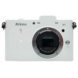 nikon 1 v1 10.1 mp digital camera – white (body only)