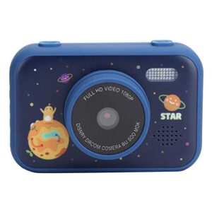 digital kids camera, 3.5 inch hd 1080p 1000mah, eye protection screen, children mp3 player photography toy, christmas birthday gifts for boys girls age 3 12(blue)