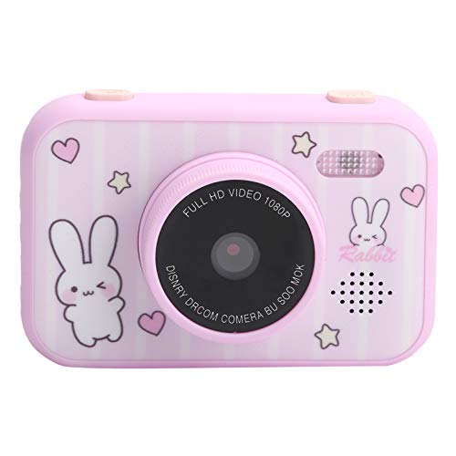 Digital Kids Camera, 3.5 inch HD 1080P 1000mah, Eye Protection Screen, Children MP3 Player Photography Toy, Christmas Birthday Gifts for Boys Girls Age 3 12(pink)