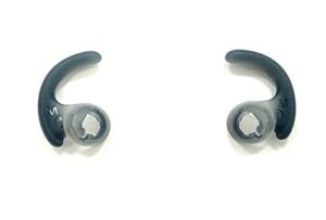 service_parts light smoke black ear arc supporter (left right) medium compatible for sony headset