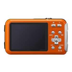 Panasonic DMC-TS25 Waterproof Digital Camera with 2.7-Inch LCD (Orange) DMC-TS25D (Renewed)