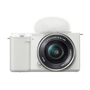 camera zv-e10 zv-e10 – aps-c interchangeable lens mirrorless vlog camera body digital camera (color : white)