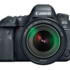 Canon EOS 6D Mark II with EF 24-105mm IS STM Lens - WiFi Enabled (Renewed)