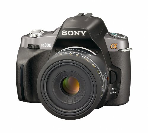 Sony Alpha A380Y 14.2 MP Digital SLR Camera with Super SteadyShot INSIDE Image Stabilization and 18-55mm and 55-200mm Lenses