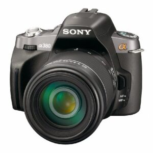Sony Alpha A380Y 14.2 MP Digital SLR Camera with Super SteadyShot INSIDE Image Stabilization and 18-55mm and 55-200mm Lenses
