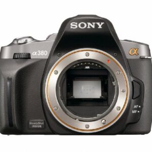 Sony Alpha A380Y 14.2 MP Digital SLR Camera with Super SteadyShot INSIDE Image Stabilization and 18-55mm and 55-200mm Lenses