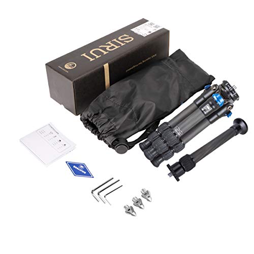 SIRUI AM223 Travel Carbon Fiber Mini Tripod with SL-100 Two-Section Carbon Center Column