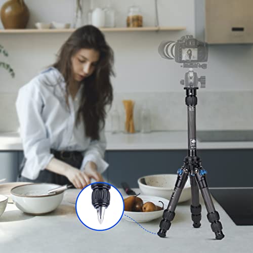 SIRUI AM223 Travel Carbon Fiber Mini Tripod with SL-100 Two-Section Carbon Center Column