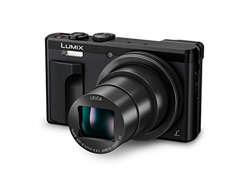 Panasonic Lumix 4K Digital Camera with 30X LEICA DC Vario-ELMAR Lens F3.3-6.4, 18 Megapixels, and High Sensitivity Sensor - Point and Shoot Camera - DMC-ZS60K (BLACK)