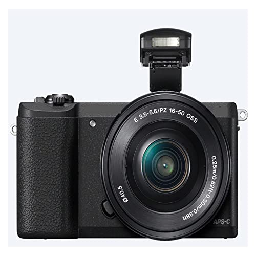 Camera A5100 Mirrorless Digital Camera with 16-50mm OSS Lens A5100 24.3 MP Digital Camera Digital Camera (Color : Purple)