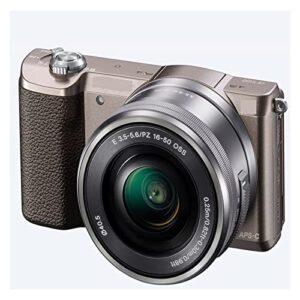 Camera A5100 Mirrorless Digital Camera with 16-50mm OSS Lens A5100 24.3 MP Digital Camera Digital Camera (Color : Purple)