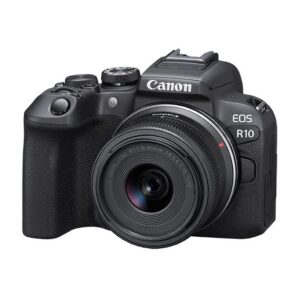 canon eos r10 mirrorless camera with 18-45mm