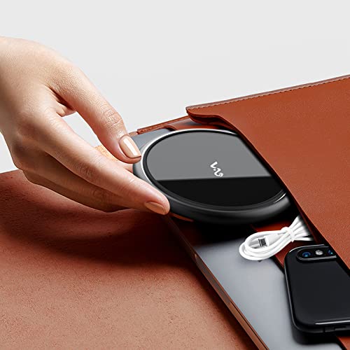 Magnetic Wireless Charger, Vebach Fast Aluminum Wireless Charging Pad with Detachable Cable Compatible with iPhone 14/14 plus/13/13 Pro/13 Pro Max/13 Mini, 12/12 Pro/12 Pro Max, AirPods 3 2 Pro etc