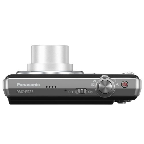 Panasonic Lumix DMC-FS25 12MP Digital Camera with 5x MEGA Optical Image Stabilized Zoom and 3 inch LCD (Black)