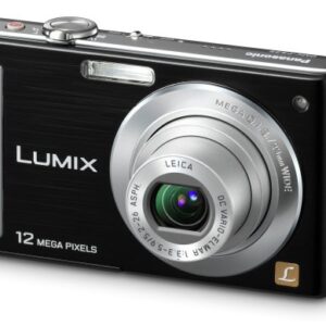 Panasonic Lumix DMC-FS25 12MP Digital Camera with 5x MEGA Optical Image Stabilized Zoom and 3 inch LCD (Black)