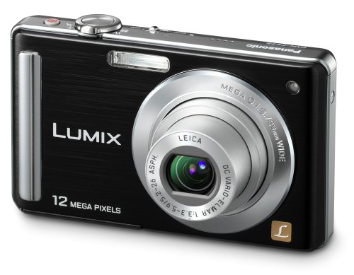 Panasonic Lumix DMC-FS25 12MP Digital Camera with 5x MEGA Optical Image Stabilized Zoom and 3 inch LCD (Black)