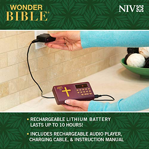 Wonder Bible NIV- The Talking Audio Bible Player (New International Version), As Seen on TV