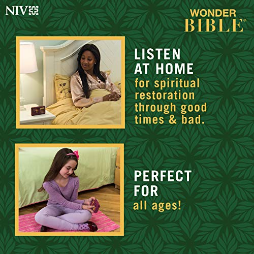 Wonder Bible NIV- The Talking Audio Bible Player (New International Version), As Seen on TV