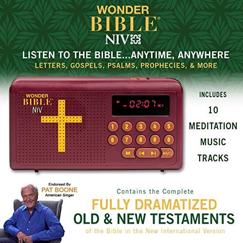 Wonder Bible NIV- The Talking Audio Bible Player (New International Version), As Seen on TV