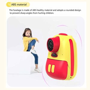 MIANHT Instant Print Digital Camera - Kids Digital Camera, Ink Free Printing 1080P Video Camera, 26MP Digital Camera for Kids, with 32GB SD Card, Color Pens, Print Papers