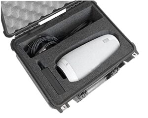 case club case to fit meeting owl – heavy duty waterproof case fits meeting owl standard, pro, 2 or 3- pre-cut foam is ready to go out of the box- holds expansion mic, cords, accessories & lock adapter