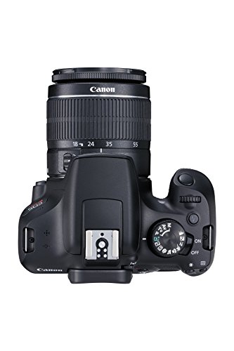 Canon EOS Rebel T6 Digital SLR Camera Kit with EF-S 18-55mm f/3.5-5.6 DC III Lens (Black)