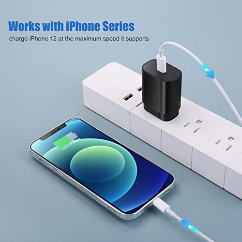 USB C Wall Charger, Excgood 25W Super Fast Charging Wall Charger Compatible for Galaxy S23 Ultra S22 S21 FE S20 A53 A23 A14 Z Flip4 Fold4 3, Note, Pixel 6 Pro 7 and More Type C Devices (2Pack)