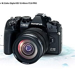 Olympus OM-D E-M1 Mark III Black Body with M.Zuiko Digital ED 12-40mm F2.8 PRO Lens (International Model)