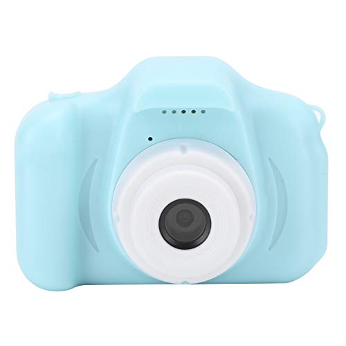 DERCLIVE X2 Multifunctional Childrens Digital Camera Photo Video with Memory Card Mini GiftBlue 32GB