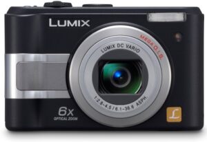 panasonic lumix dmc-lz5k 6mp digital camera with 6x image stabilized zoom (black)