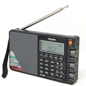 Tecsun PL880 Portable Digital PLL Dual Conversion AM/FM, Longwave & Shortwave Radio with SSB (Single Side Band) Reception