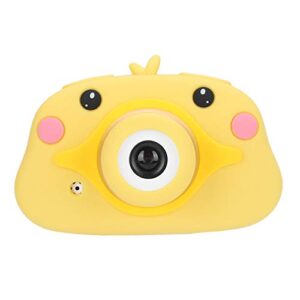 Jopwkuin Children Camera, Duck Children Camera Durable and Drop‑Resistant Supports 720P Video Portable Digital Camera with a Lanyard for Intimate Gift for Children