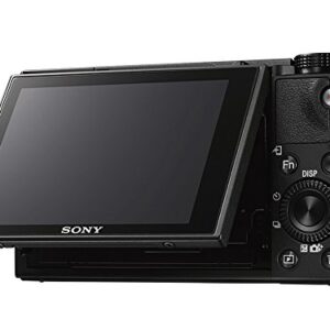 Sony Cyber-Shot DSC-RX100 V 20.1 MP Digital Still Camera with 3" OLED, flip Screen, WiFi, and 1” Sensor DSCRX100M5/B