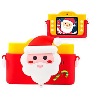 n / b kids camera, rechargeable digital camera，1080p hd video recorder，with strap, 2.0-inch large screen, for children’s birthday