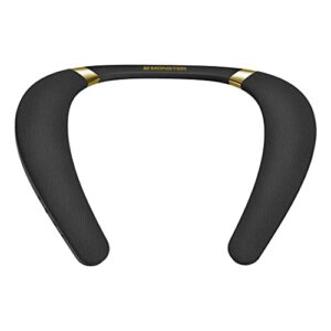 monster boomerang neckband bluetooth speaker, neck speaker bluetooth wireless, wearable speaker with 12h playtime, true 3d stereo sound, portable soundwear, ipx7 waterproof, for home sport outdoor