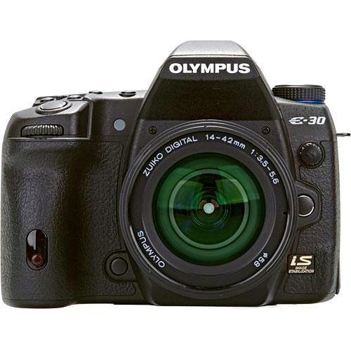 Olympus E30 12.3MP Digital SLR with Image Stabilization with 14-42mm f/3.5-5.6 Lens